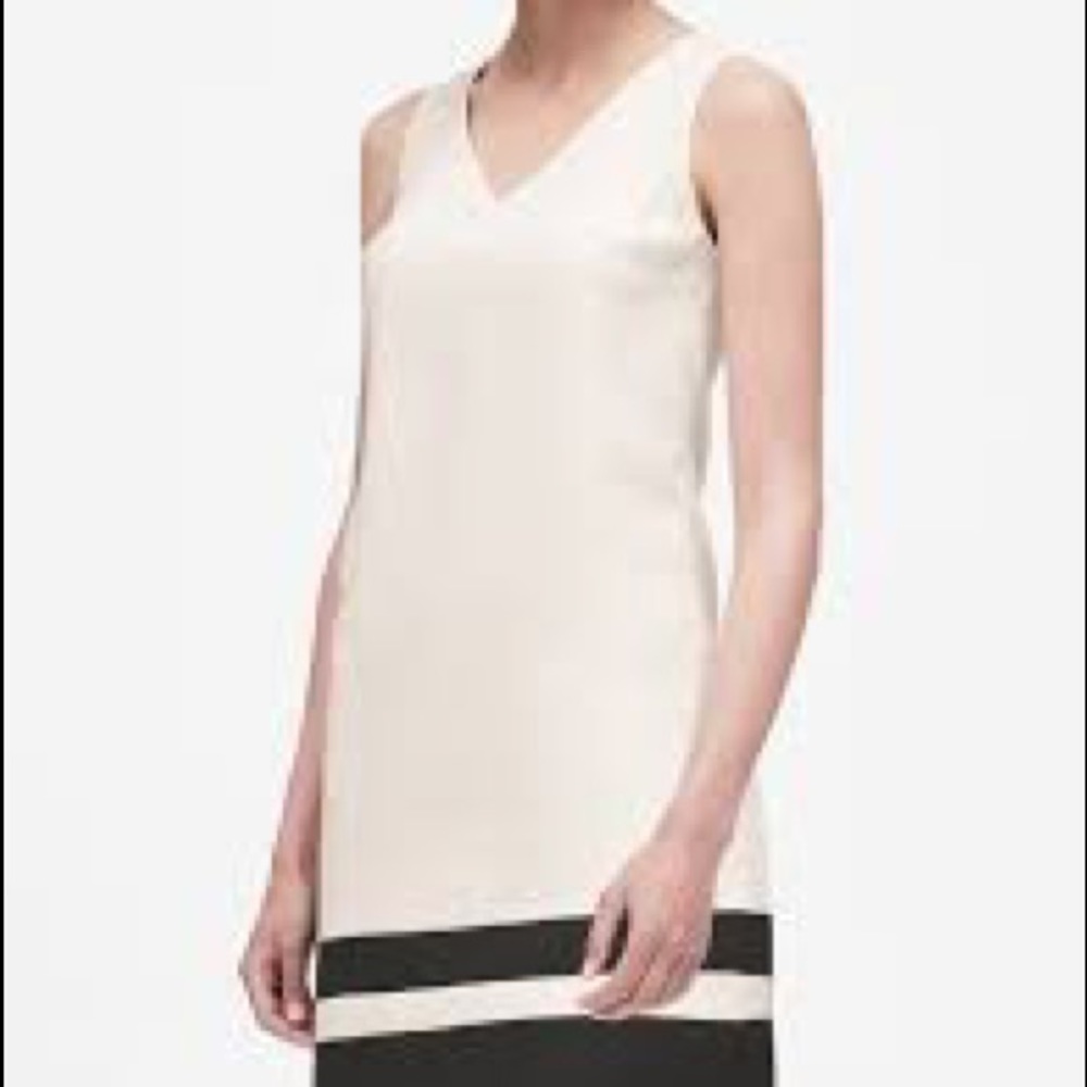 Banana Republic V Neck Shift Dress